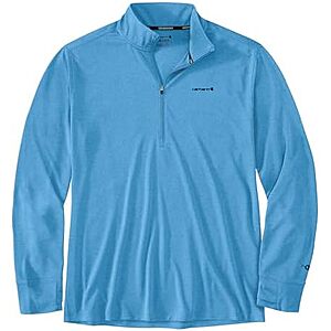 $25.79 | Carhartt Men's 106573 Force&reg; Sun Defender&trade; Relaxed 1/2-Zip at Amazon