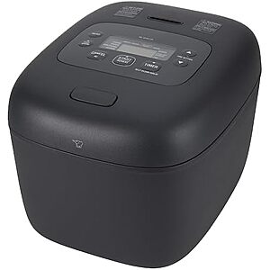 $157.50 | Zojirushi NL-EAC18BA Micom Rice Cooker & Warmer 10 Cups, Black at Amazon