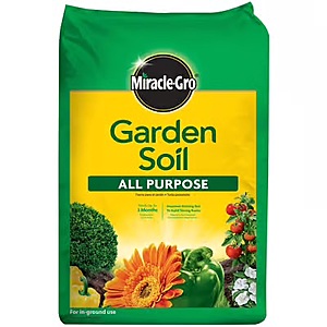 Miracle-Gro All Purpose Garden Soil 0.75 cu ft $2.5