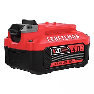 CRAFTSMAN V20 CMCB204 4 Ah Lithium-Ion Battery 1 pc $39