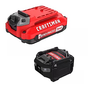 CRAFTSMAN V20 Advanced CMCB2103-CK 3 Ah Lithium-Ion Battery and Charger Starter Kit + 2 Free Tools of choice $139