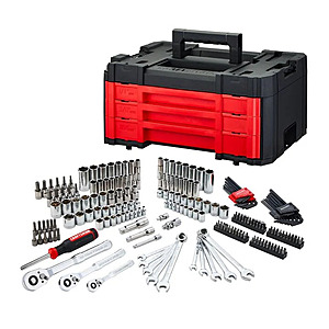 CRAFTSMAN VERSASTACK Mechanics Tool Set 242 Pieces $99