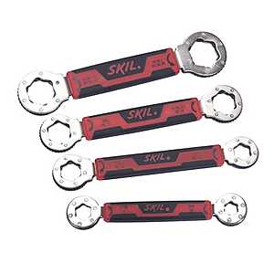 SKIL Secure Grip 6 Point Metric Wrench Set 4 pc $3.3