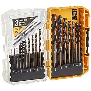 DEWALT Black Oxide Drill Bit Set, 20-Piece (DW1177)