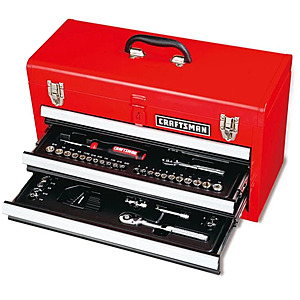 CRAFTSMAN Mechanic Tool Set, 104pc $79.98