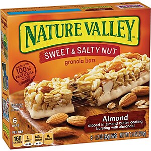 CVS Has Nature Valley Granola Bar 6 Counts On Sale For $1.99 Or 2 For $3.49