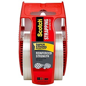 Scotch Strapping Tape 2 inch x 360 inch, 1.0 EA $2.29 + B1G1 Half Off