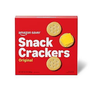 Amazon Saver, Original Snack Crackers, 13.7 Oz $2.17 or less