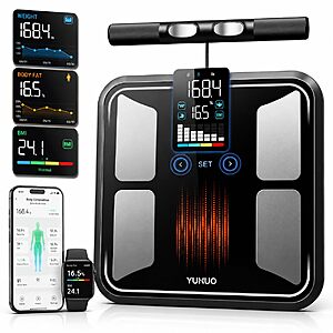 50% Off 8-Electrode Smart Body Composition Scale (FSA/HSA Eligible) - $39.99
