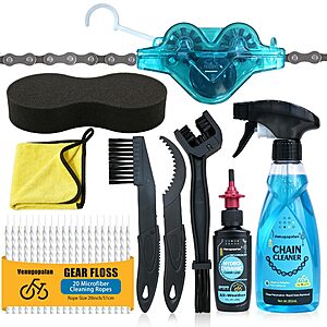 Amazon &ndash; Bicycle Cleaning Kit w/ Chain Cleaner & Degreaser $18.49 w/ Code