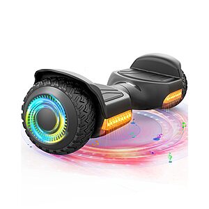 Amazon &ndash; Gyroor G13 All-Terrain Hoverboard w/ Bluetooth & LED Lights $79.99 w/ Code