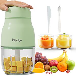Amazon &ndash; Phydge 10oz Baby Food Maker w/ 8 Blades $15.99 w/ Code