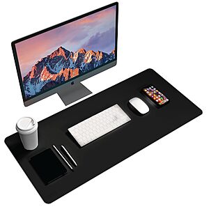 Amazon &ndash; BLACK+DECKER Faux Leather Desk Mat $8.99 w/ Code
