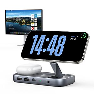 Amazon &ndash; Selore USB-C Hub + Wireless Charging Dock $16.99 w/ Code