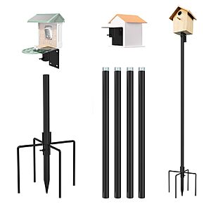 Amazon &ndash; ERYTLLY 80" Bird House Pole Mount Kit $14.07&ndash;$19.53 w/ Code