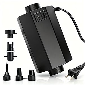 Amazon &ndash; Portable Electric Air Pump for Inflatables $11 w/ Code
