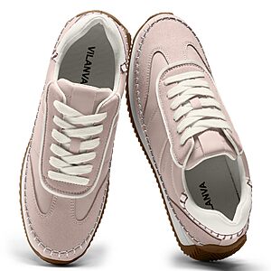 Amazon &ndash; Vilanva Women's Retro Gum-Sole Fashion Sneakers - $19.49 w/ Code