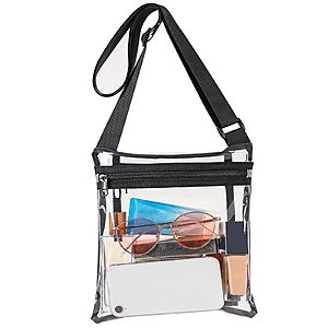 Amazon &ndash; Vorspack Stadium-Approved Clear TPU Crossbody Purse - $5.99