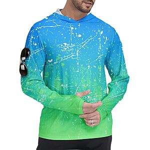 Amazon &ndash; ZITY Men's UPF 50+ Long-Sleeve Sun Protection Hoodie - $7.49&ndash;$9.99 w/ Code