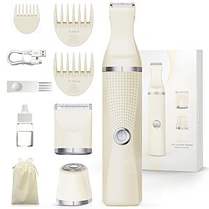 Amazon &ndash; Unibono Women's Waterproof Bikini Trimmer - $12.79 w/ Code