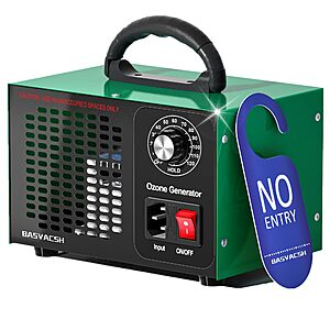 Amazon &ndash; basvacsh 45,000mg/h Ozone Generator - $26.99 w/ Code