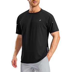Amazon &ndash; Pudolla Men's Quick-Dry Workout T-Shirt - $8.99 w/ Code