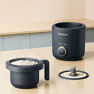 Amazon &ndash; TOPWIT 2-Cup Mini Rice Cooker - $26.34 w/ Deal