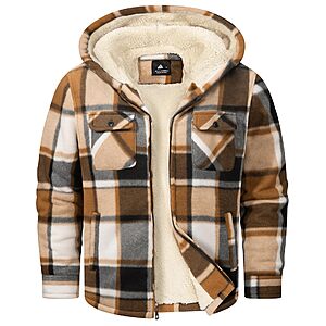 Amazon &ndash; Dekomere Boys Sherpa-Lined Hooded Fleece Jacket - $17.98&ndash;$23.98 w/ Code + Deal