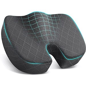 Amazon &ndash; TushGuard Large Memory Foam Seat Cushion, Grey - $13.99 w/ Prime + Code