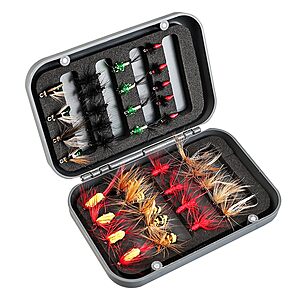 Amazon &ndash; 36-Piece Hand-Tied Fly Fishing Flies Assortment Kit - $8.56 w/ Code
