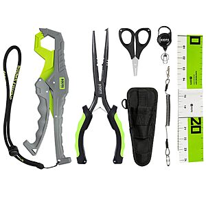 Amazon &ndash; Booms Fishing 6-Pc Fishing Tools Kit - $16.99 w/ Code