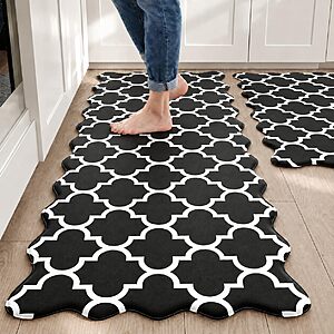 Amazon &ndash; Arenarug 2-Pc Scalloped Anti-Fatigue Kitchen Mat Set - $17.99 w/ Code