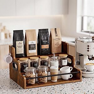 Amazon &ndash; YOUDENOVA 3-Tier Coffee Syrup Organizer Rack - $15.99 w/ Code