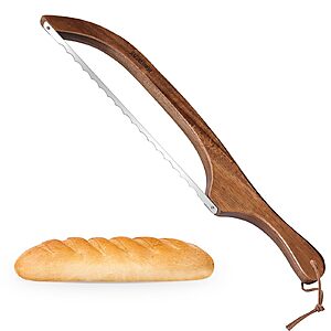 Amazon &ndash; RAPSAKEMOH Wooden Bread Bow Knife - $5.99 w/ Code