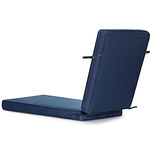 Amazon &ndash; SUNROX All-Weather Lounge Chair Cushion, Navy - $19.99 w/ Code