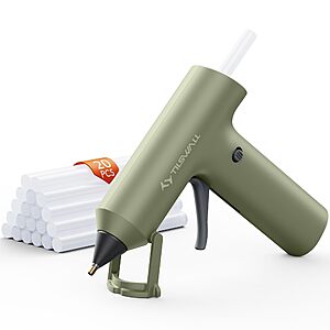 Amazon &ndash; TILSWALL W106S Cordless Rechargeable Hot Glue Gun - $12.99 w/ Code