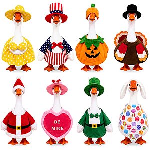 Amazon &ndash; 8-Pack Mini Outfits for 7-Inch Desk Goose - $21.89 w/ Code
