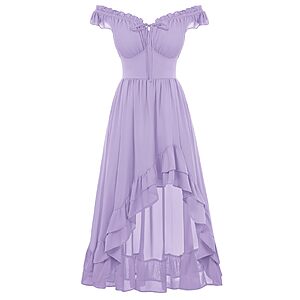 Amazon &ndash; Scarlet Darkness Renaissance Off-Shoulder Corset Dress - $18.45 w/ Code