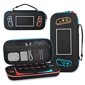 Amazon &ndash; MONGERY Nintendo Switch 2 Carrying Case, Black - $9.80