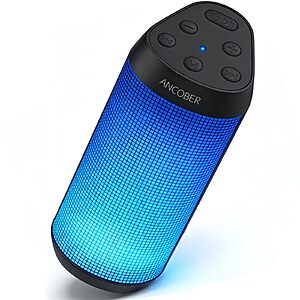 Amazon &ndash; ANCOBER 20W Portable Bluetooth Speaker - $19.40 w/ Code