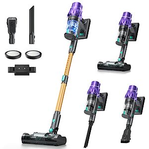Amazon &ndash; VENHIDELY 50KPa Cordless Stick Vacuum - $59.99 w/ Code