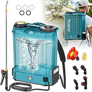 Amazon &ndash; Ecarke 4.2-Gal Backpack Sprayer for Makita 18V - $63.99 w/ Code