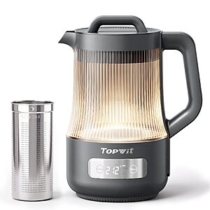 Amazon &ndash; TOPWIT 1.6L Temperature-Control Electric Kettle - $41.99
