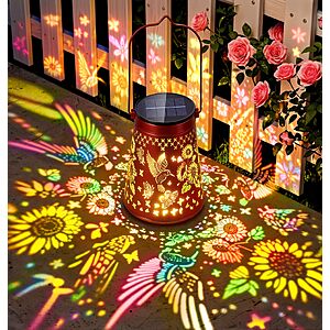 Amazon &ndash; BUCASA Hummingbird Solar Lantern - $9.99 w/ Code