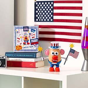 Mr. Potato Head Uncle Yam Walmart Exclusive 250th Anniversary, 14 Mix & Match Pieces, $13 Free Ship WALMART+ or pick up