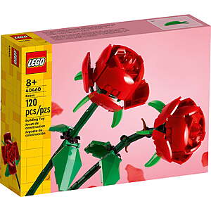 MOTHERS DAY Lego Roses Building Kit for kids 8+ $10.89 FS WALMART+