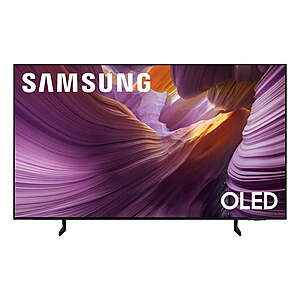 SAMSUNG 65" Class S85FD Series 4K OLED Smart TV w/ 5 year Allstate Protection, $998 plus get $100 Sams Cash, live May 1