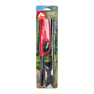 Ozark Trail Multipurpose Utility Lighters, Red and Black, 2 Count $1.84 FS Walmart Plus or pick up