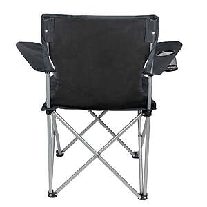 Ozark Trail Quad Folding Camp Chair with Cup Holder, Choice of SIX Colors $9 FS Walmart+ or pick up