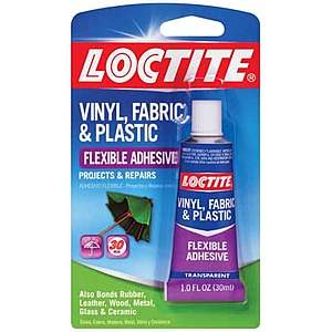 $2.99 ACE HARDWARE PICK UP Loctite Vinyl, Fabric & Plastic High Strength Polyurethane Clear Flexible Adhesive 1 oz